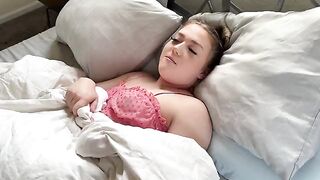 A tiny girl plays hooky and has sex with her stepfather in a steamy scene