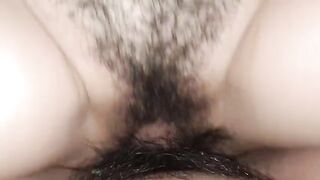 A woman gets her pussy filled with cum in an intense scene