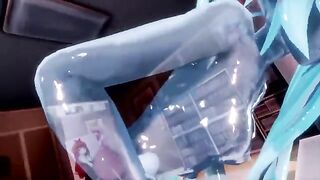 A Squishy Slime Miku Service - AutumnJelly's love max hentgame