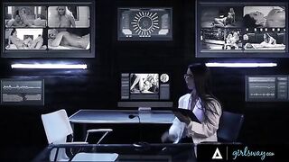 Girlsway Network Presents a Squirting Challenge with Adriana Chechik and Alexis Fawx
