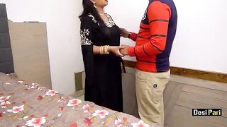 Desi Pari gets fucked by step-cousin with rough Hindi talk