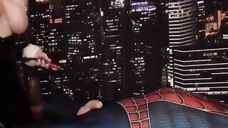 Black Cat Cosplay Plans to Drain Spider-Man's Web Fluid