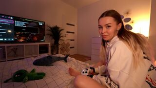 College girl got banged hard, skipped playing