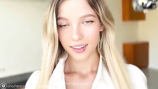 I cum on naked pictures of my hot student-neighbor and gave a huge cumshot on her face