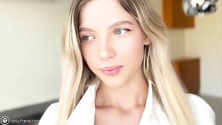 I cum on naked pictures of my hot student-neighbor and gave a huge cumshot on her face