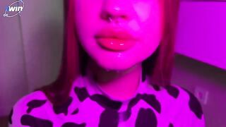 An extremely sexy cow girl is craving your milk, featuring intense role-play