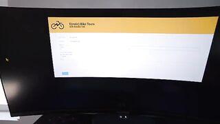 Cute cyclist gets a huge dick from a tourist