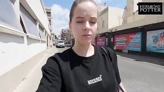 A guy fucked me in El Arenal, Mallorca, as chambermaid knocked