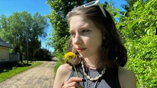 Met a cute Ukrainian girl on the street and fucked her that day