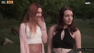 Two Russian sluts saved from sectarian hell in orgie