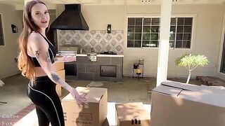 Pervert stepsis fucks her stepbrother and takes his virginity