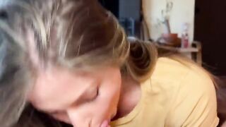 Amateur couple caught in the act, raw and real