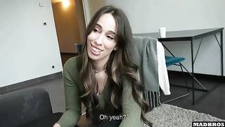 A friend joined us for a surprise with a hot girl and even got a DP!!