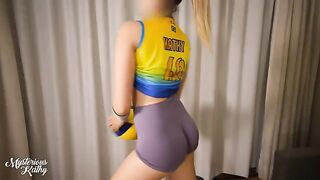 Play some volleyball? You'll need to hit it hard to score!