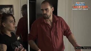 Hot Russian teacher fucked all the girls in hardcore orgy