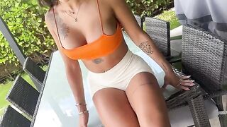 Sisi Rose gets her juicy ass oiled and smashed by a horny photographer