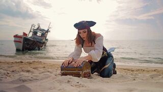 The true treasure was under Captain Sweetie Fox's panties, a stunning surprise
