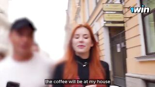 A busty girl seduced a YouTuber, getting fucked at his place