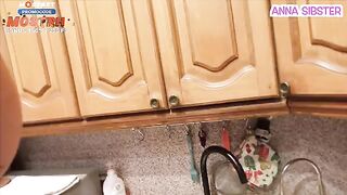 An angry roommate turned into a cute girl after I gave her my dick