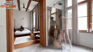 We also wanted to fuck in the shower, just like our friends