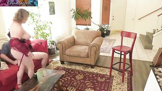 I’m teaching my stepson how to have sex, and I let him experience anal with me in this steamy homemade video