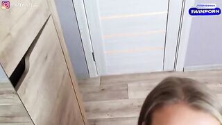 The cutie in sexy underwear dreams of being fucked