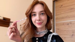 What to do if the maid is pregnant after a creampie? Fuck her again!