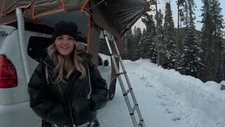 I got fucked by a slut in her tent while camping, what a dream!