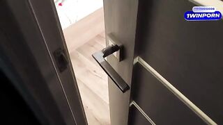 I was spying for my stepsister, she found me out and gave me a blowjob
