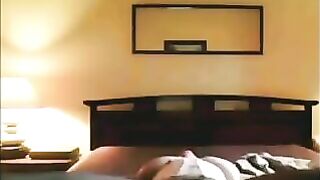 I bought sexy linen and had a bedroom dance on webcam