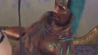 Brunette takes a huge dick and enjoys it very much