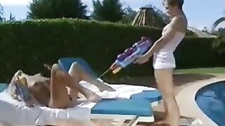 Skinny lesbian lovers enjoy delicate and gentle sex