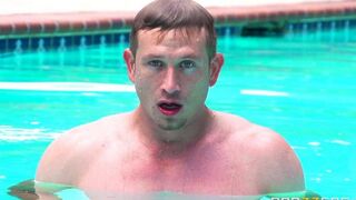 I wanted to soak up the sun and get fucked in the pool