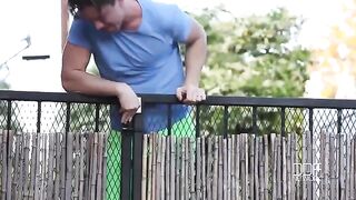 A neighbor guy fucked my busty brunette friend