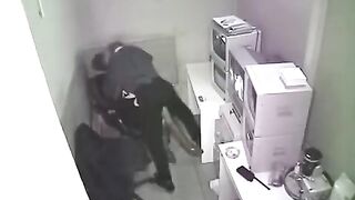 The employee was photographed having sex at work without knowing a camera was there