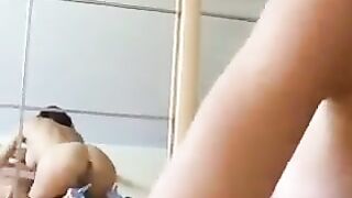 A couple enjoys private sex with an excellent blowjob, captured in raw, real action