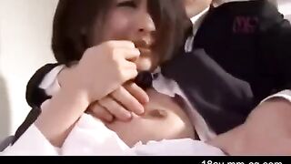 Asian brother forced to fuck his sister, a prank