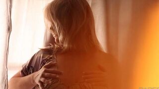 Relaxing massage with a twist, focusing on impressive curves and solo play