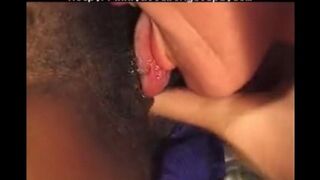 Young black woman fucked by a white old man