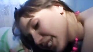 Hot Russian chick is getting fucked in the hostel by her mate