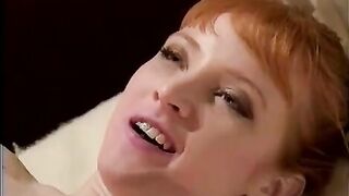 Two hot nurses are having fun with a strapon dildo
