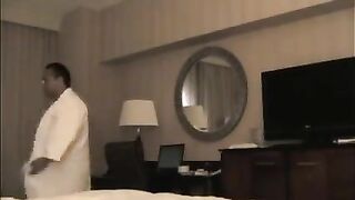 A man brought a whore to the hotel and started undressing her