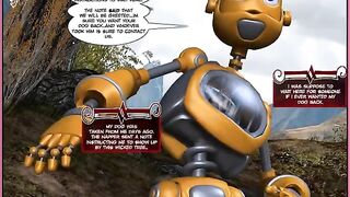 Sex with robots as if from a comic book