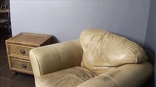 A wife gets horny after watching a porn and fucks with her husband