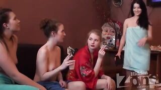 Spy camera in the Russian hostel - a guy has been fucked over