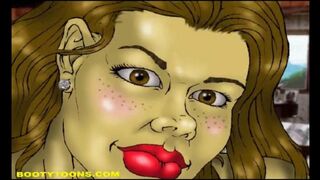 Black comic porn with all kinds of different fucking