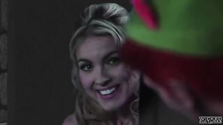 Blonde slut Keira Nicole fucked by a big cock