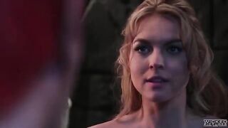Blonde slut Keira Nicole fucked by a big cock