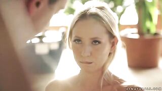 Appetizing Kiara Lord satisfies her husband on horseback