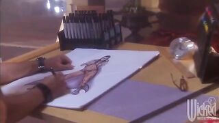 A man fucked his gorgeous mistress with big tits